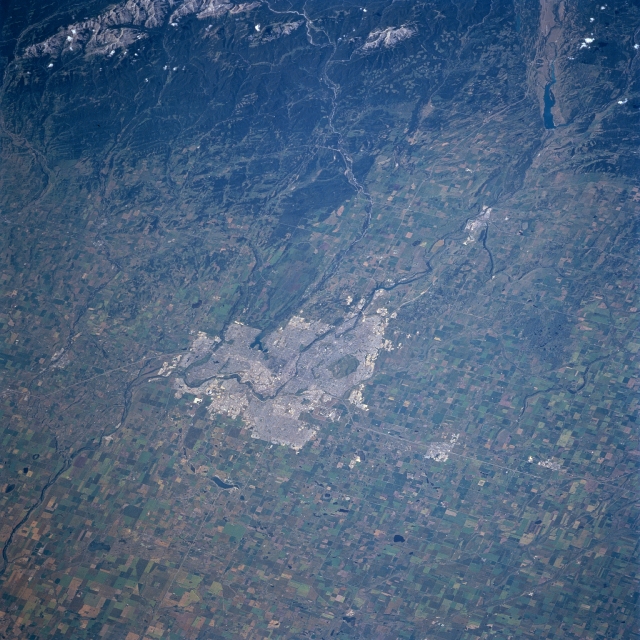 Calgary from Space