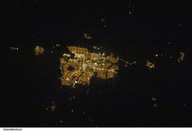 Calgary from Space