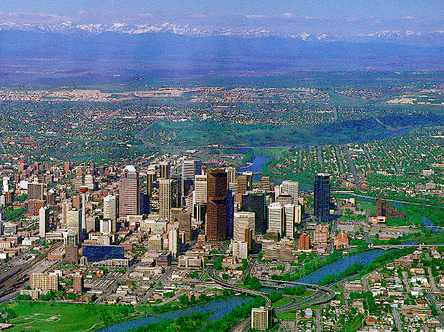 Calgary from the East