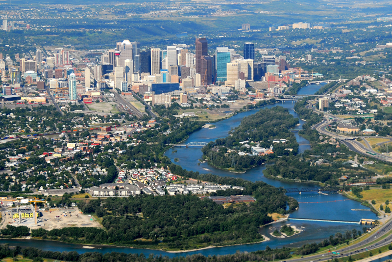 Calgary from the East