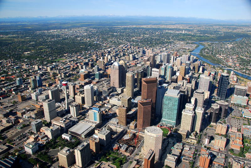 Calgary from the East